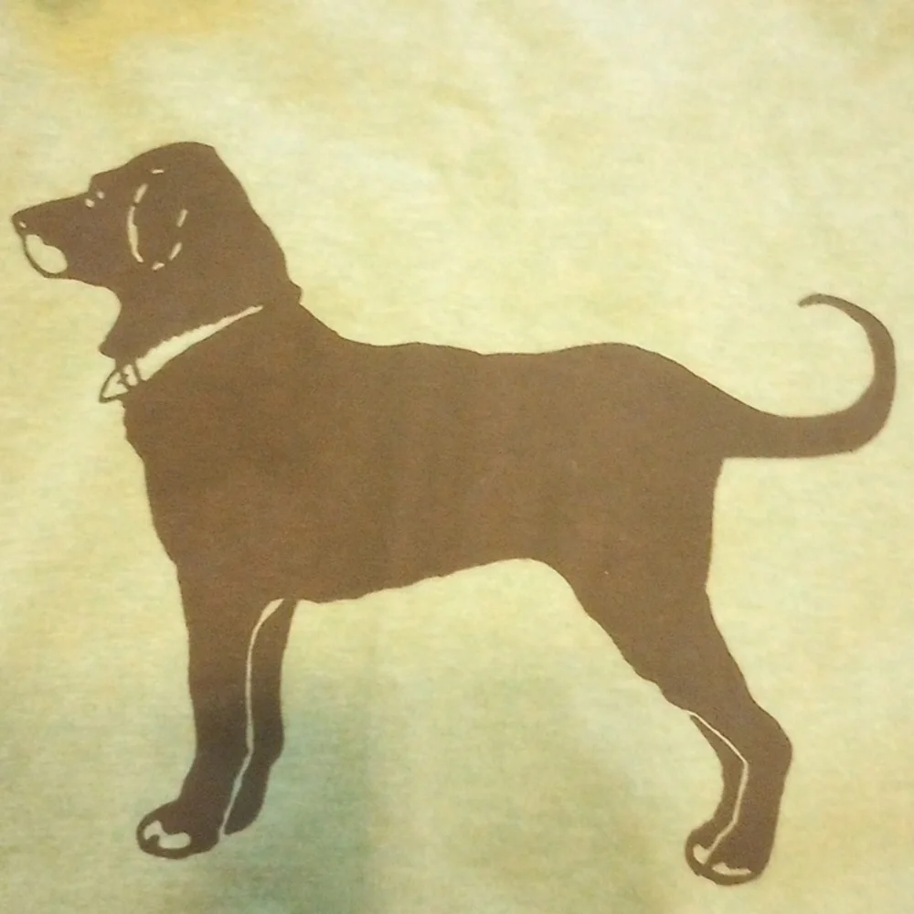 NWT!  The Black Dog Green Long Sleeve Tee L - Picture 5 of 5